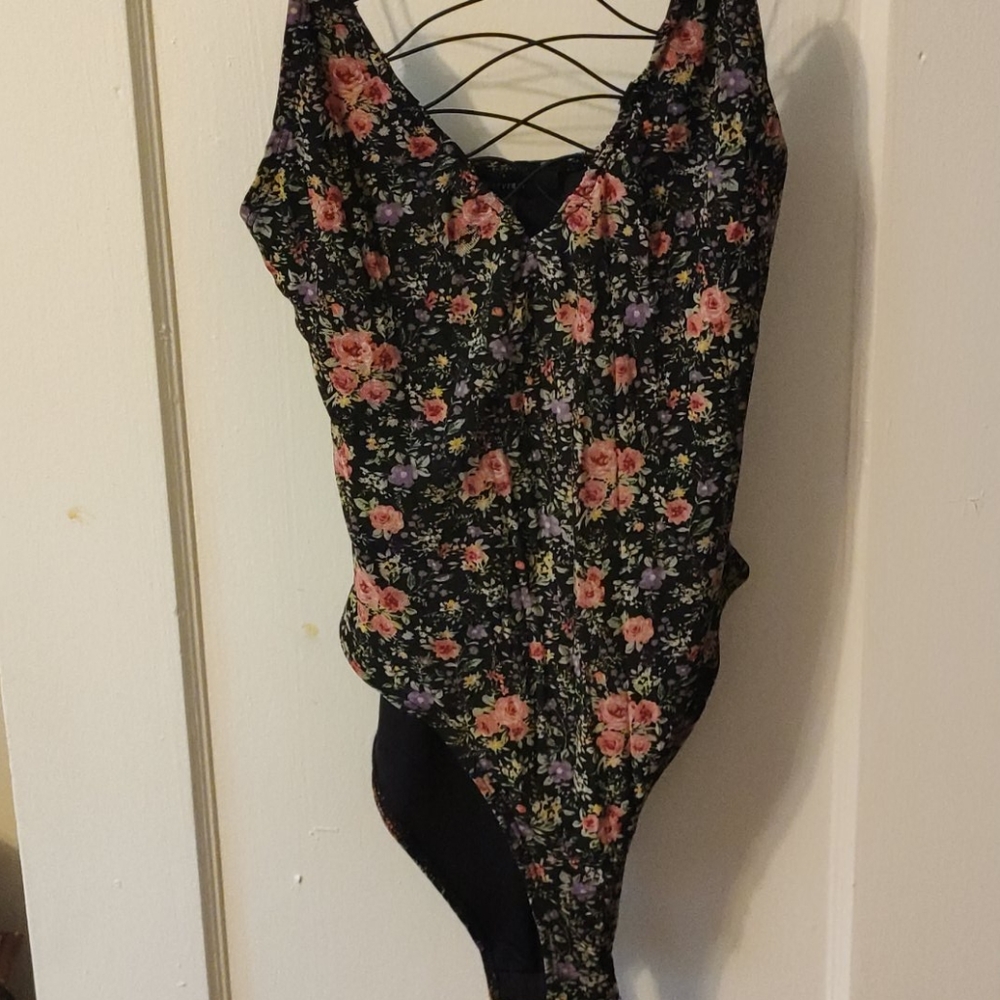 Floral bodysuit